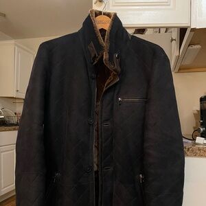 Overland Hayes Quilted Sheepskin Men’s 38
